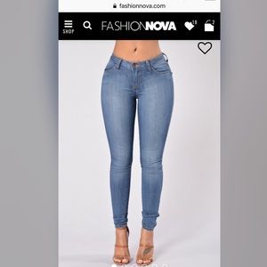 Classic Midrise Fashion Nova Jeans